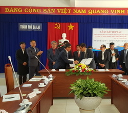 (주)네이처농업회사법인, 베트남 달랏시와 MOU 체결