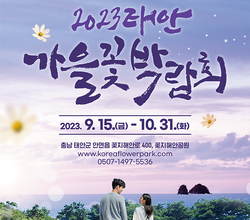 [포스터]2023 태안 가을꽃박람회 공식 포스터